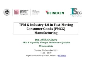 TPM & Industry 4.0 in Fast-Moving Consumer Goods (FMCG) Manufacturing